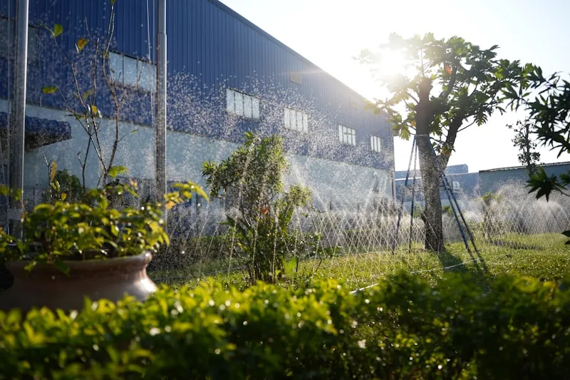 Entretien d'un parc paysager